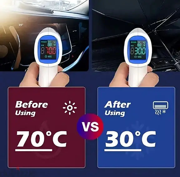 Car Umbrella Sunshade Car Windshield Sun Shade Umbrella